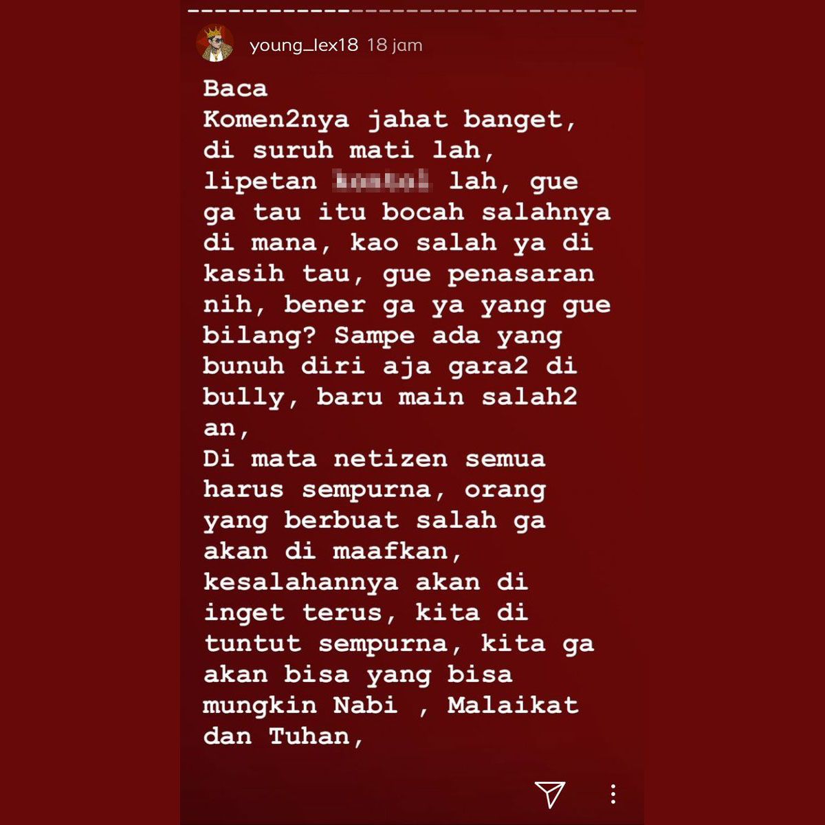 Stop Bullying! 6 Seleb Indonesia Beri Dukungan kepada Bowo Alpenliebe