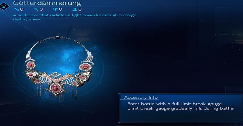 Cara Mendapatkan Gotterdammerung Untuk Limit Charge Instan Di Final Fantasy 7 Remake